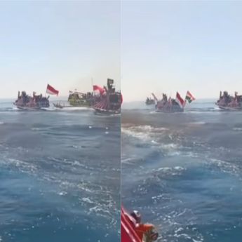 Viral Sound Horeg Digelar di Laut