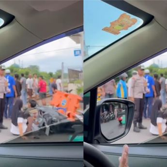 Detik-detik Kereta di Magetan Tabrak 7 Motor, 4 Orang Tewas