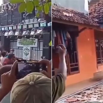 Viral Karnaval Sound Horeg di Pati Bikin Genteng Rumah Warga Ambruk