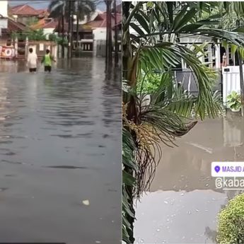 Hujan Deras Lumpuhkan Bintaro, Sejumlah Titik Terendam Banjir