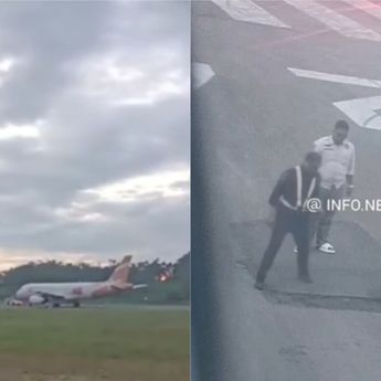 Viral! Super Air Jet Batal Lepas Landas, Dugaan Masalah Landasan Pacu