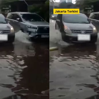 Banjir Terjang Kawasan Jalan Pulo Raya Jakarta Selatan