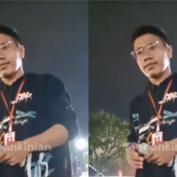 Viral Warga Sedang Asik Nongkrong di Pinggir Air Mancur Kena Bayar Rp2.000