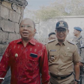 Tegas! Wayan Koster-Adi Arnawa Bongkar 48 Bangunan Liar di Pantai Bingin Bali