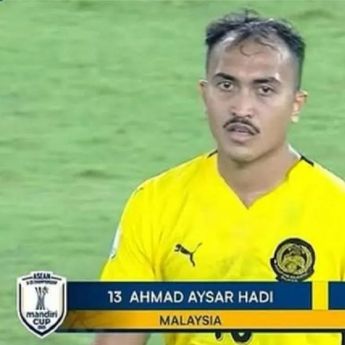 Tampang Terlihat Tua, Pemain Malaysia U-23 Aysar Hadi Jadi Sorotan Netizen Indonesia