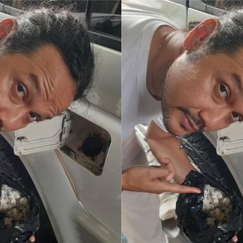 Dwi Sasono Kaget Lihat Tangki Bensin Mobilnya Penuh Garam