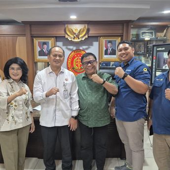 Nusantara TV Audiensi dengan Kapuspenkum Kejagung, Bahas Potensi Kolaborasi