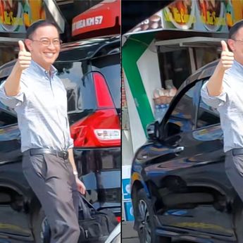 Viral Tom Lembong Lagi Jalan-jalan di Rest Area Usai Bebas