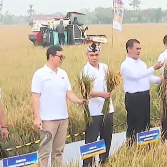 Kejaksaan Agung Gelar Panen Raya di Bekasi