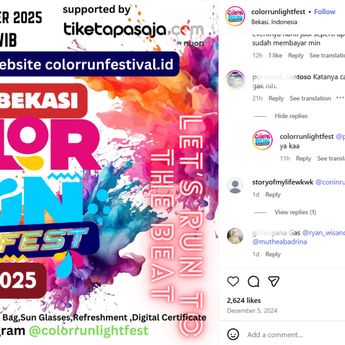 MUI Bekasi Larang Color Run Digelar, Ini Kata Pihak Penyelenggara