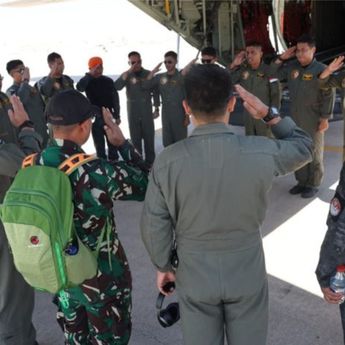 Satgas Garuda Merah Putih-II yang Kirim Kebutuhan Buat Gaza Mendarat Selamat di Yordania