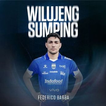 Eks Pemain AS Roma Federico Barba Resmi Berseragam Persib Bandung