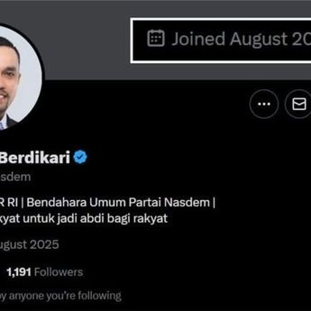Nasdem Pastikan Akun Sosmed 'Sahroni Berdikari' Palsu
