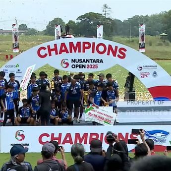 Chonburi FC Juara Nusantara Open U-16 Usai Tekuk Dewa United 6-1