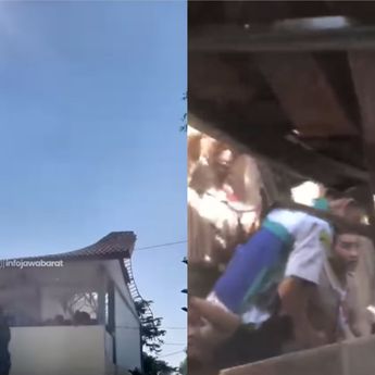 Atap Sekolah SMKN 1 Cileungsi Roboh, 17 Siswa Dilarikan ke Rumah Sakit