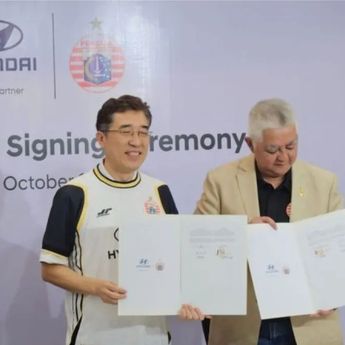 Persija Jakarta Gandeng Sponsor Produsen Mobil Asal Korsel