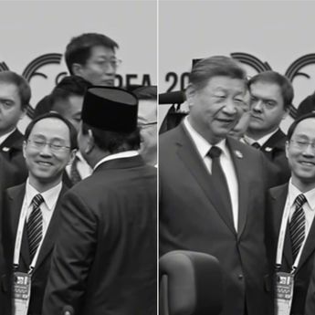 Detik-detik Presiden Xi Jinping Hampiri Prabowo di KTT APEC