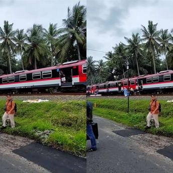 Viral KA Bandara YIA Mogok di Kulon Progo Bikin Penumpang Panik