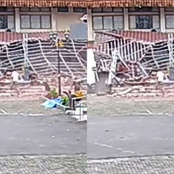 Viral Atap Gedung Pendopo Unsil Tasikmalaya Roboh, 16 Mahasiswa Dibawa ke RS