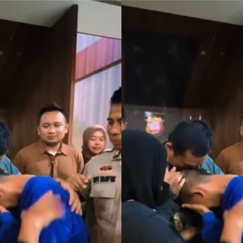 Suasana Haru saat Penyerahan Rizki Nur Fadhilah ke Keluarga