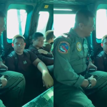 150 Siswa Terisolasi di Tapanuli Berhasil Dievakuasi TNI AU dengan Helikopter