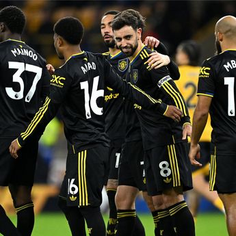 Hasil Liga Inggris: Manchester United Permalukan Wolverhampton 4-1