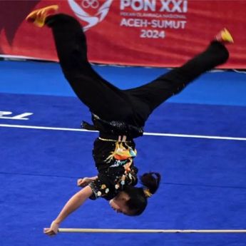 Patricia Geraldine Antar Wushu Indonesia Raih Emas Kedua di SEA Games 2025