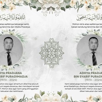 Innalillahi, Kakak Kandung Atalia Praratya Meninggal Dunia