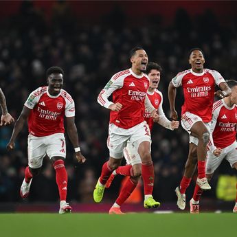 Arsenal Melangkah ke Semifinal Piala Liga Inggris Usai Singkirkan Crystal Palace