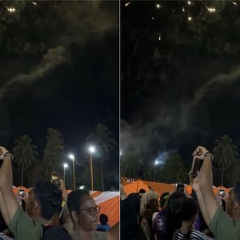 Bupati Tapanuli Tengah Masinton Pasaribu Rayakan Tahun Baru Bersama Korban Bencana