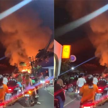 10 Vila di Uluwatu Bali Terbakar Diduga Gegara Kembang Api