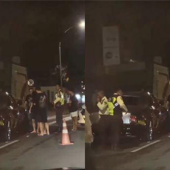 Viral Mobil Sigra Tabrak Rolls-Royce yang Terparkir di Surabaya