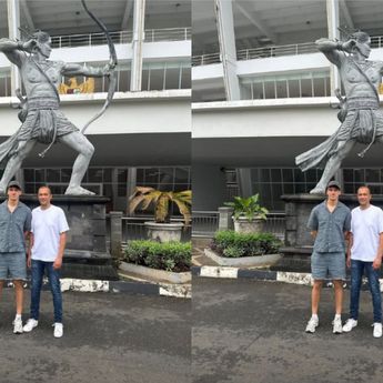 Mauro Zijlstra Posting Foto Patung Panahan di GBK, Kode Gabung Klub BRI Super League?