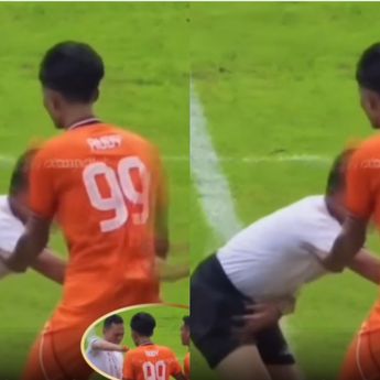 Viral Pemain PSIR Rembang Remas Kemaluan Wasit