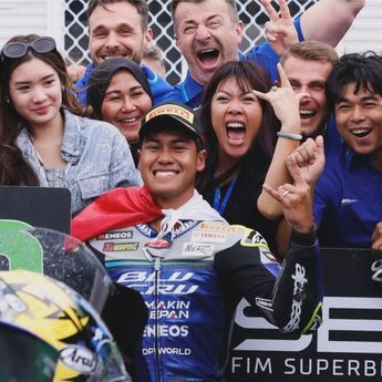 Aldi Satya Mahendra Cetak Sejarah di WorldSSP 2026 Phillip Island
