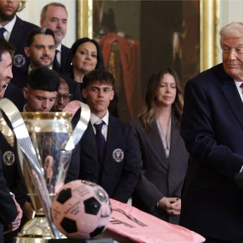 Lionel Messi Cs Bertemu Donald Trump di Gedung Putih, Bahas Perang Iran