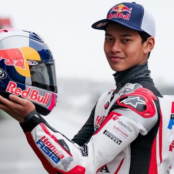Pembalap Indonesia Veda Ega Pratama Resmi Gabung Red Bull
