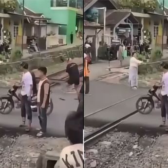 KAI Laporkan Warga yang Blokir Rel Kereta di Lampung ke Polisi