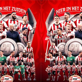 PSV Eindhoven Juara Liga Belanda Bungkam Sparta Rotterdam