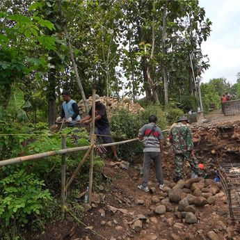 Menanti 20 Tahun, Warga Desa Nglembu Boyolali Segera Punya Jembatan Gantung Permanen