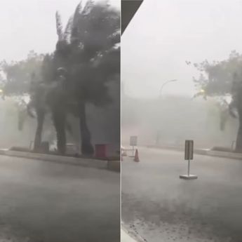 Hujan Disertai Angin Kencang Terjang Depok, Sejumlah Rumah Warga Rusak