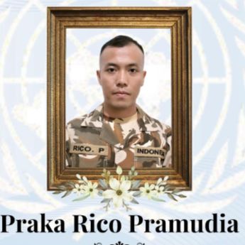 Prajurit UNIFIL Praka Rico Pramudia Gugur Usai Jalani Perawatan Akibat Serangan di Lebanon