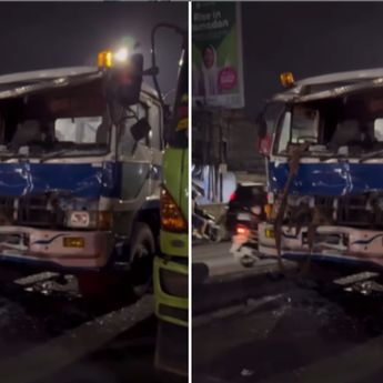Kecelakaan Maut di Flyover Cipendawa Bekasi, Pemotor Tewas Usai Terjepit Truk