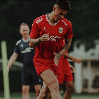 Curhat Mees Hilgers Bisa Latihan Bareng Timnas: Aku Bersyukur Bisa Kembali