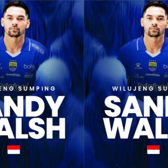 Sandy Walsh Dikontrak Persib Bandung 3 Musim