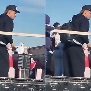 Bintang Uruguay Maxi Araujo Jadi Sorotan Usai Pulang di Jemput Mobil Sayur