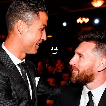 Cristiano Ronaldo Kirim Pesan Dukungan untuk Lionel Messi yang Berduka