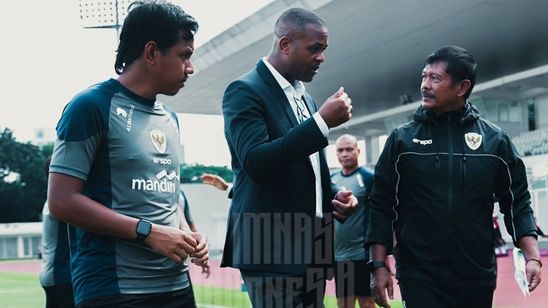 Patrick Kluivert Datang ke Latihan Timnas Indonesia U-20