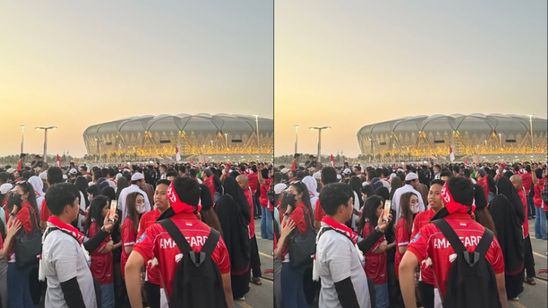 Curhat Suporter Timnas Indonesia di Stadion King Abdullah: Dikerjain Petugas