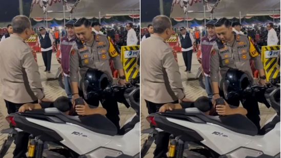 Pemudik Menangis saat Antri di Pelabuhan Ciwandan Usai Terima Kabar Ibu Meninggal